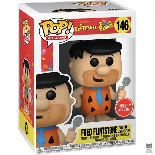 Fred Flintstone with Spoon Funko Pop! figure (Fruity Pebbles)