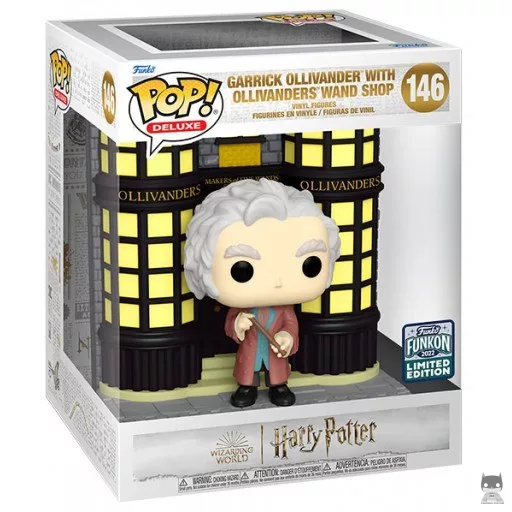 Garrick Ollivander with Ollivanders Wand Shop (Diagon Alley) Funko Pop! figure (Harry Potter)