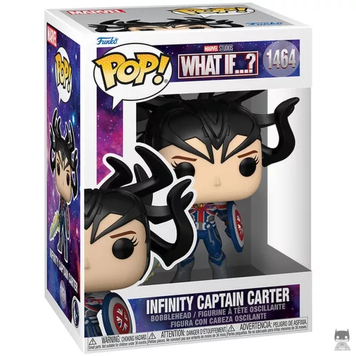 Infinity Captain Carter Funko Pop! figure (What If...?)