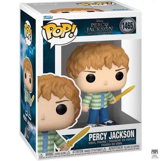 Percy Jackson with Riptide Funko Pop! figure (Percy Jackson and the Olympians)