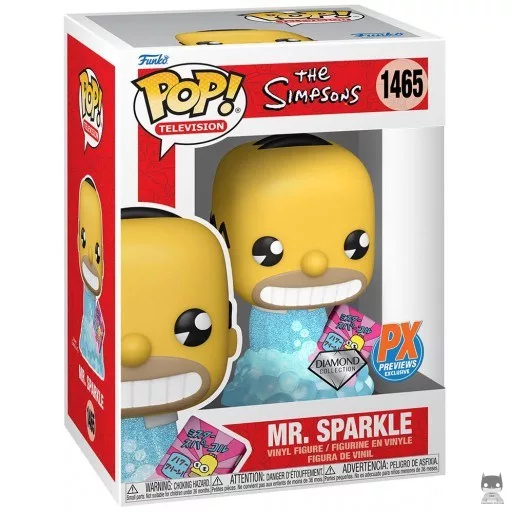 Mr. Sparkle (Diamond Glitter) Funko Pop! figure (Previews PX)
