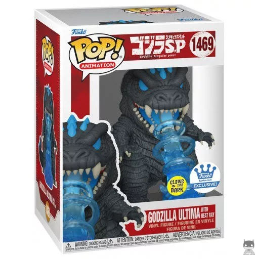 Godzilla Ultima with Heat Ray (Glow in the Dark) Funko Pop! figure (Godzilla Singular Point)
