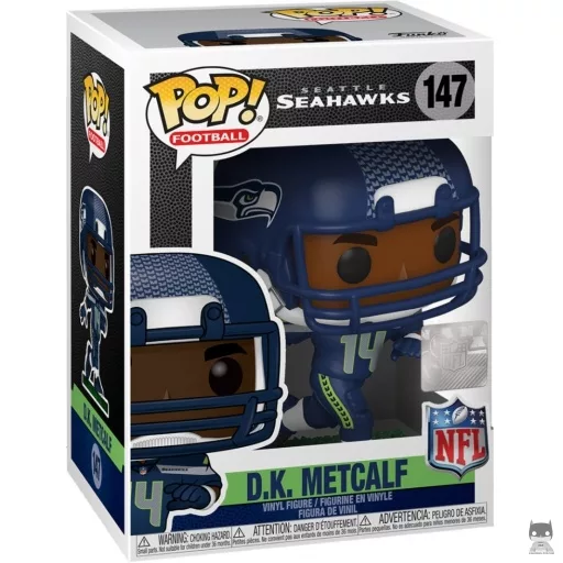 D.K. Metcalf Funko Pop! figure (NFL)