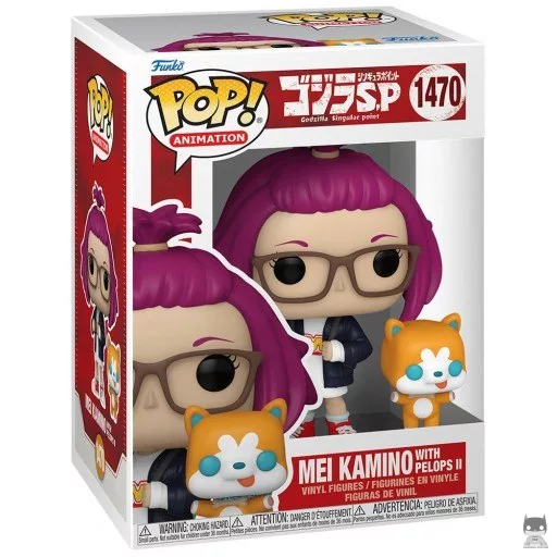 Mei Kamino with Pelops II Funko Pop! figure (Godzilla Singular Point)