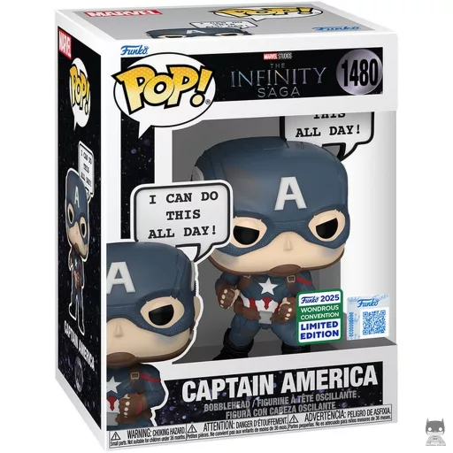Captain America (I Can Do This All Day) Funko Pop! figure (The Infinity Saga)