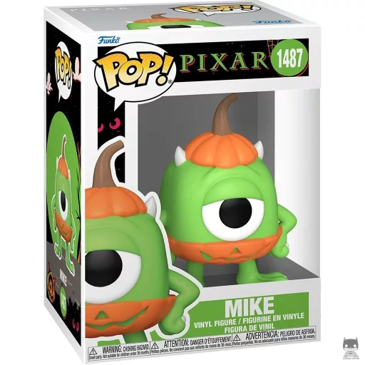 Mike Wazowski in Jack-o-lantern costume Funko Pop! figure (Monsters, Inc.)