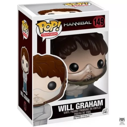 Will Graham in Straitjacket Funko Pop! figure (Hannibal Lecter)