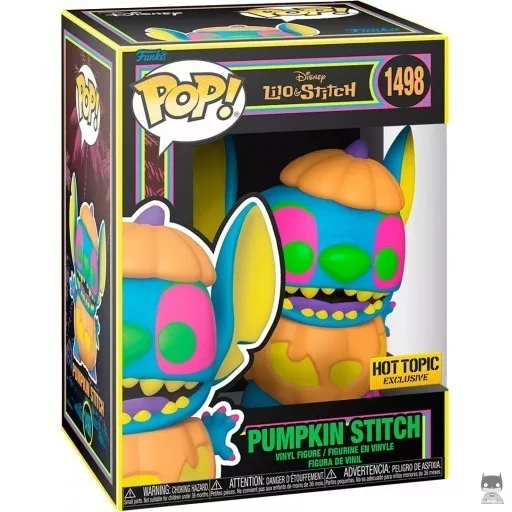 Pumpkin Stitch (Black Light) Funko Pop! figure (Lilo and Stitch)