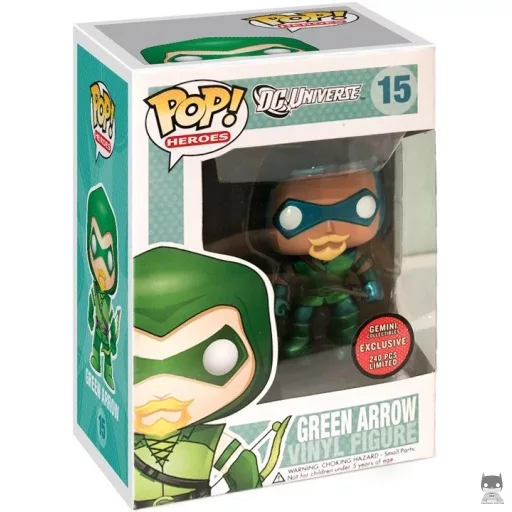 Green Arrow (Metallic) Funko Pop! figure (DC Universe)
