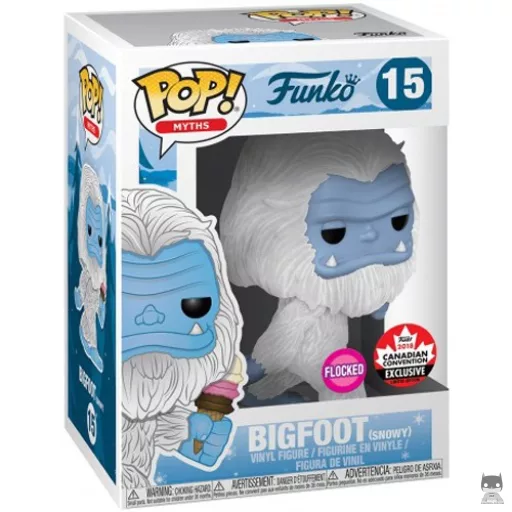 Bigfoot (Flocked) Funko Pop! figure (Public Domain)