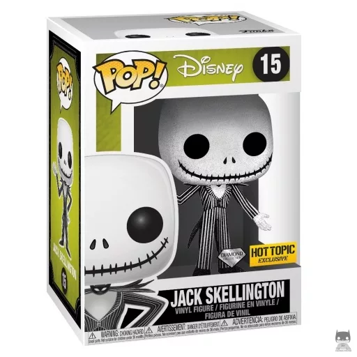 Jack Skellington (Diamond Glitter) Funko Pop! figure (The Nightmare Before Christmas)