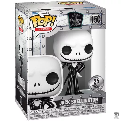 Jack Skellington (Special 25 Years) Funko Pop! figure (The Nightmare Before Christmas)