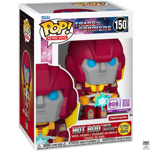Hot Rod with Matrix (Glow in the Dark) Funko Pop! figure (Hot Rod)