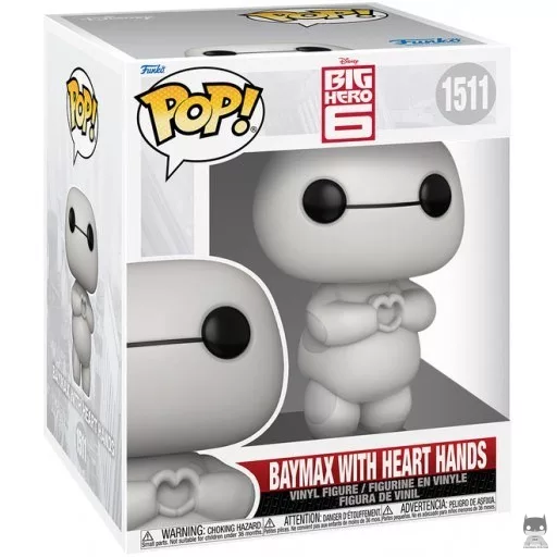 Baymax with Heart Hands (SuperSized) Funko Pop! figure (Big Hero 6)