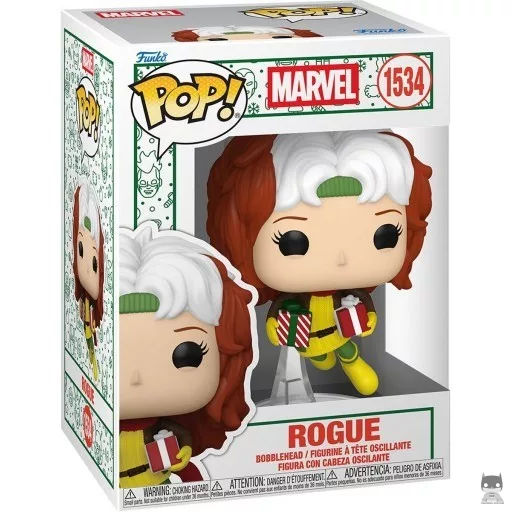 Rogue (Holiday) Funko Pop! figure (Marvel Comics)
