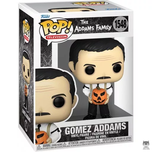 Gomez Addams with Jack-o-Lantern Funko Pop! figure (The Addams Family)