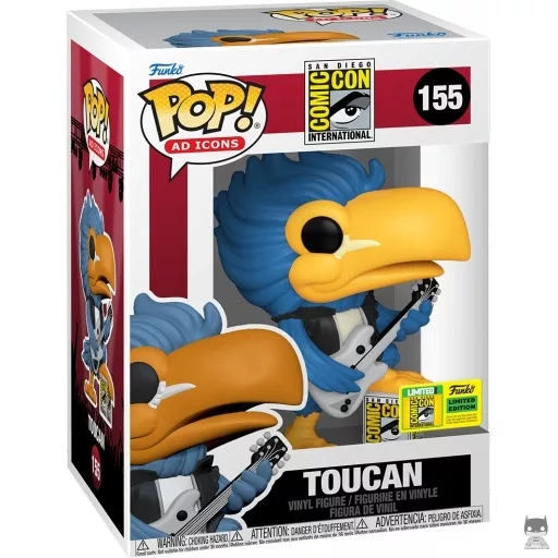 Toucan Rocker (SDCC Summer Convention 2022) Funko Pop! figure (Ad Icons)