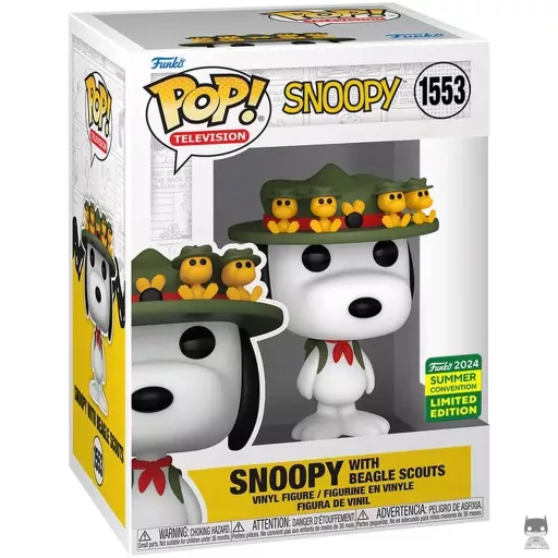 Snoopy with Beagle Scouts Funko Pop! figure (Peanuts)