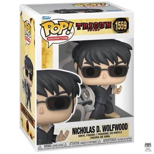 Nicholas D. Wolfwood Funko Pop! figure (Trigun)