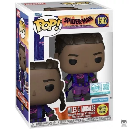 Miles G. Morales (Glow in the Dark) Funko Pop! figure (Toy Temple)