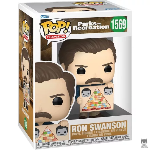 Ron Swanson Funko Pop! figure (Parks and Recreation)