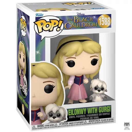 Eilonwy with Gurgi Funko Pop! figure (The Black Cauldron)