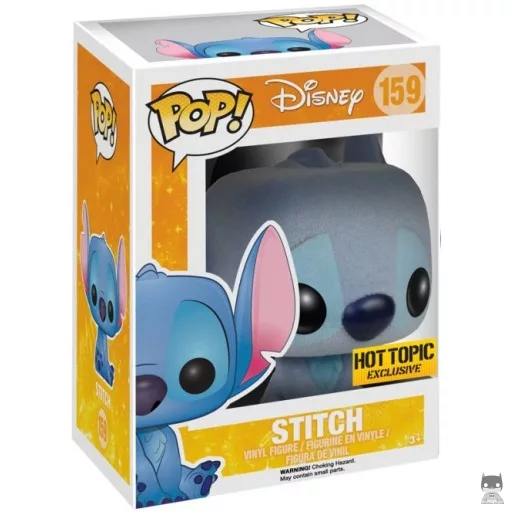 Stitch seated (Flocked) Funko Pop! figure (Lilo et Stitch)