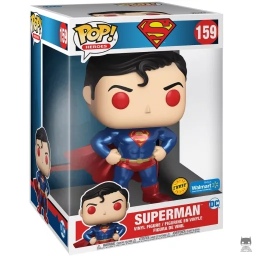 Superman (Metallic & Supersized) Funko Pop! figure (Superman)