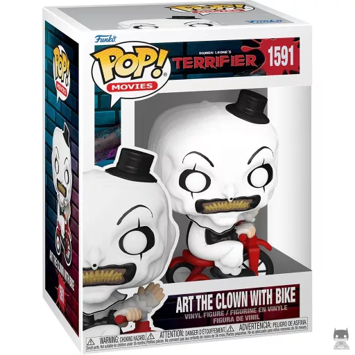 Art the Clown with bike Funko Pop! figure (Terrifier)