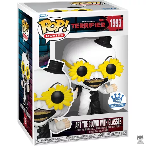 Art the Clown with glasses Funko Pop! figure (Terrifier)