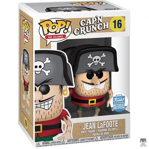 Jean LaFoote Funko Pop! figure (Ad Icons)