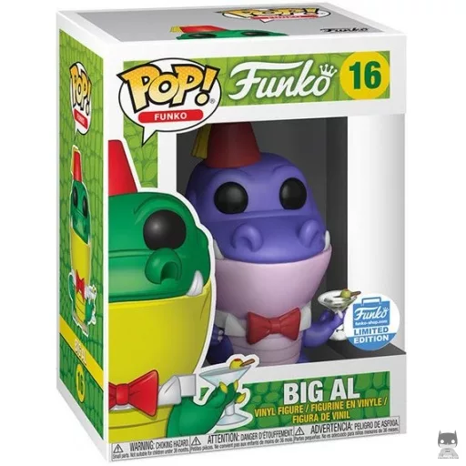Big Al (Lavender) Funko Pop! figure (Fantastik Plastik)