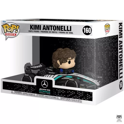 Kimi Antonelli with Mercedes AMG F1 Funko Pop! figure (Formula 1)