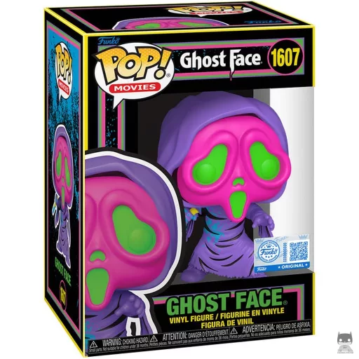 Ghost Face (Black Light) Funko Pop! figure (Scream)