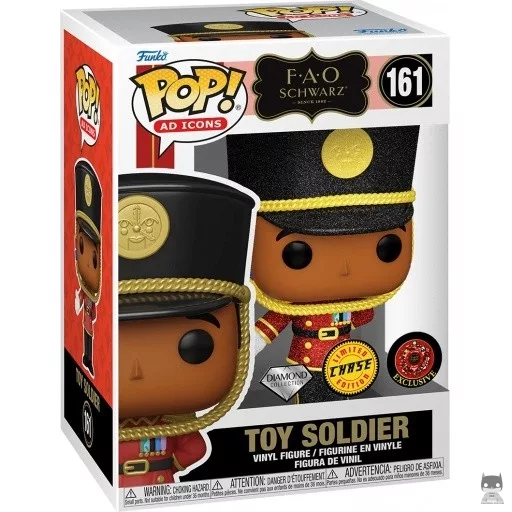 Toy Soldier (Chase & Diamond Glitter) Funko Pop! figure (Ad Icons)
