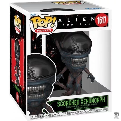 Scorched Xenomorph (SuperSized) Funko Pop! figure (Alien Romulus)