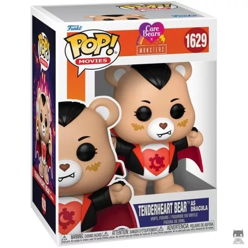 Tenderheart Bear as Dracula Funko Pop! figure (Care Bears)
