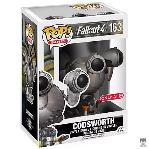 Codsworth (Damaged) (Chrome) Funko Pop! figure (Fallout)