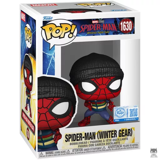 Spider-Man (Winter gear) Funko Pop! figure (Spider-Man: Brand New Day)