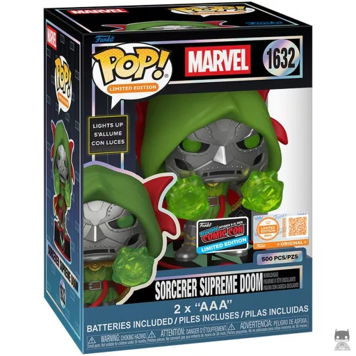 Sorcerer Supreme Doom (Lights & Sound) Funko Pop! figure (Marvel Comics)