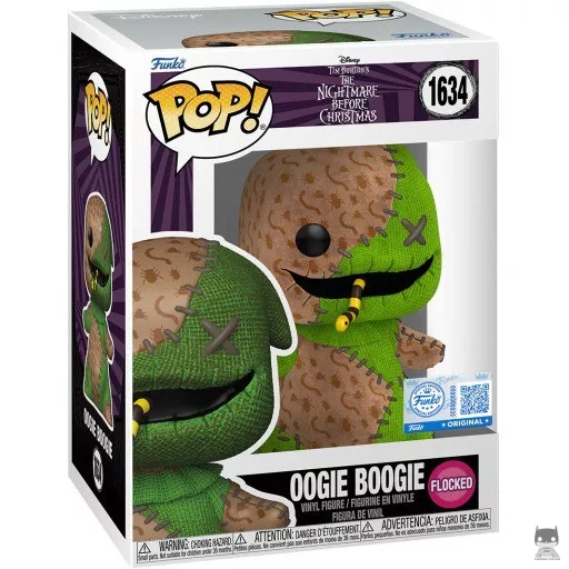 Oogie Boogie (Flocked) Funko Pop! figure (The Nightmare Before Christmas)