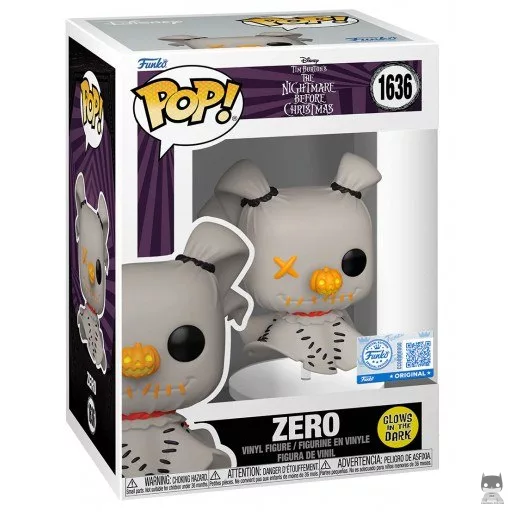 Zero (Glow in the Dark) Funko Pop! figure (The Nightmare Before Christmas)