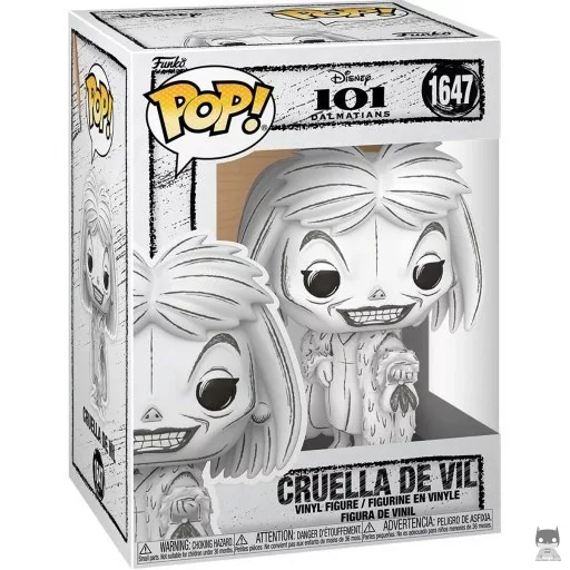 Cruella de Vil (Sketched) Funko Pop! figure (101 Dalmatians)