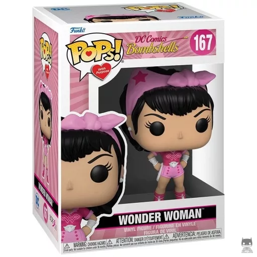 Wonder Woman (Breast Cancer) Funko Pop! figure (DC Comics: Bombshells)