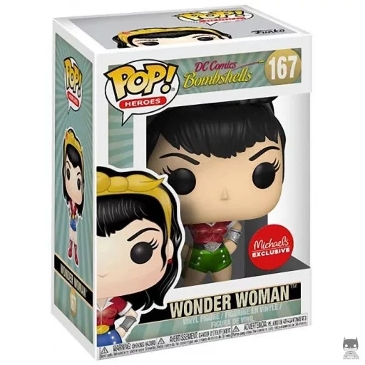 Wonder Woman (Holiday) Funko Pop! figure (Michaels Exclusives)