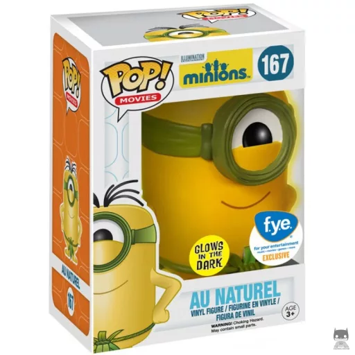 Au Naturel (Glow in the Dark) Funko Pop! figure (Minions)