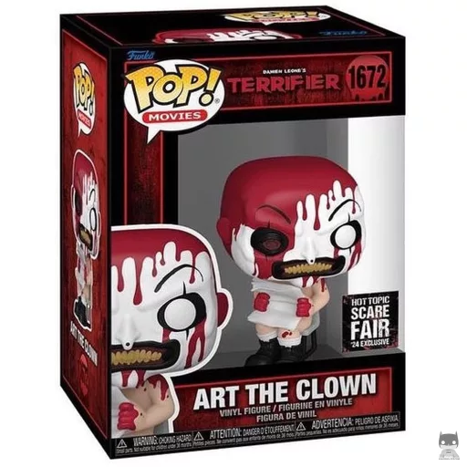Art the Clown (Bloody) Funko Pop! figure (Terrifier)