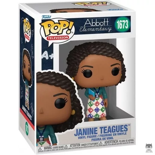 Janine Teagues Funko Pop! figure (Abbott Elementary)