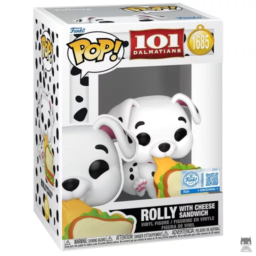 Rolly with Cheese Sandwich Funko Pop! figure (101 Dalmatians)