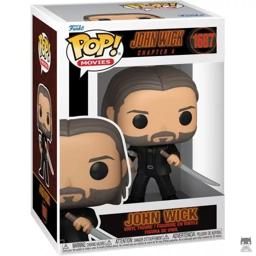 John Wick with Sword & Nunchucks Funko Pop! figure (John Wick)
